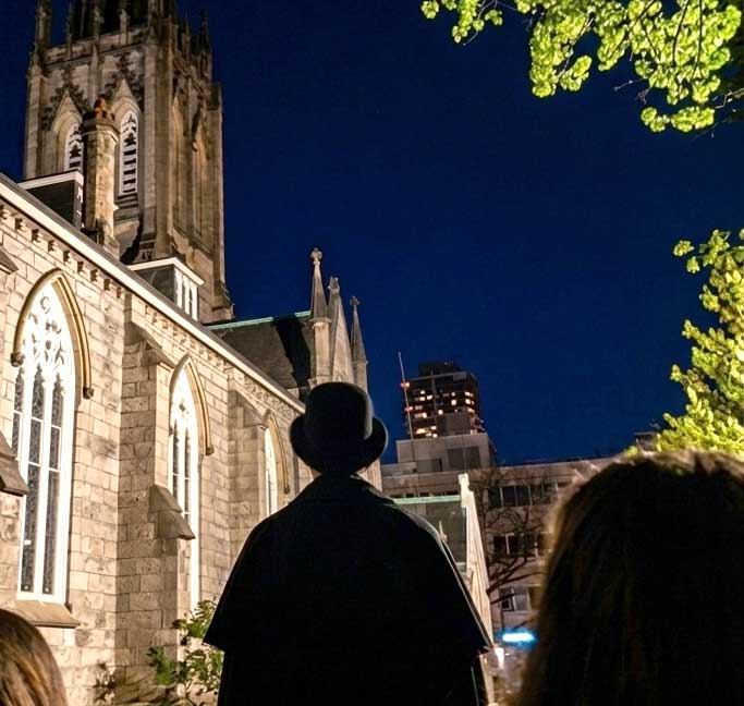Downtown Hamilton Ghost Walks at St. Paul's Church