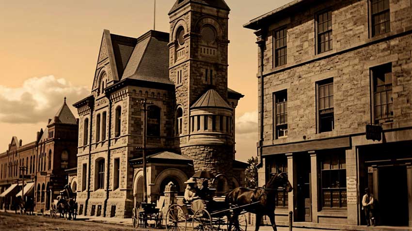 Legend of Emily in Cambridge’s Old Post Office - Historic image