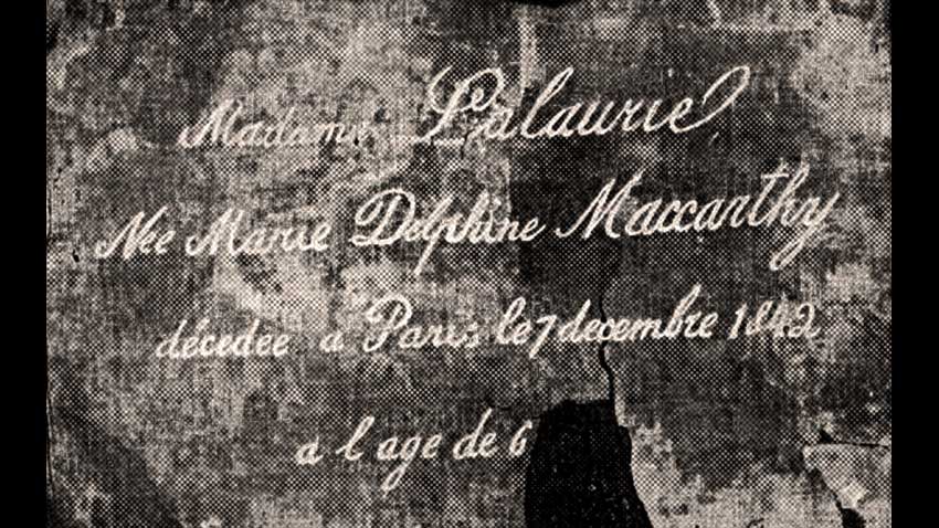 Madame LaLaurie’s Angry Ghost in New Orleans - Madame LaLaurie grave plaque