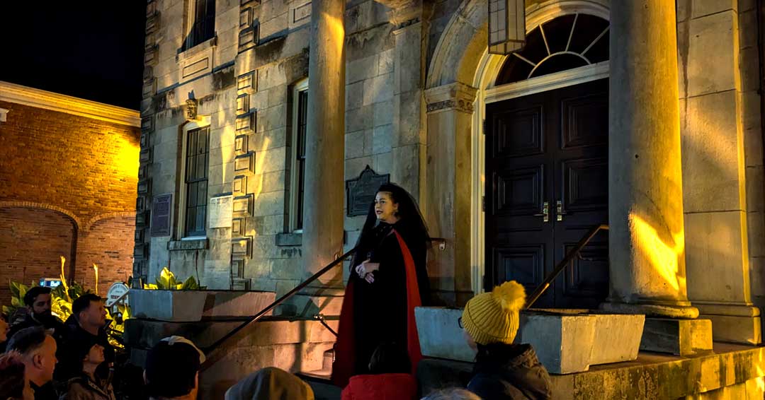 Ghost Walks of Niagara-on-the-Lake with the Black Widow