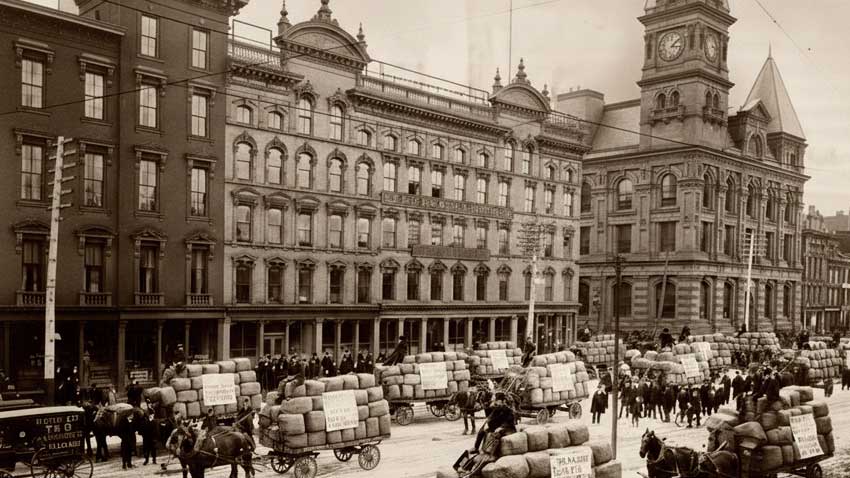 Grandeur and Ghosts of Hamilton’s Royal Connaught - Streetscape before Connaught