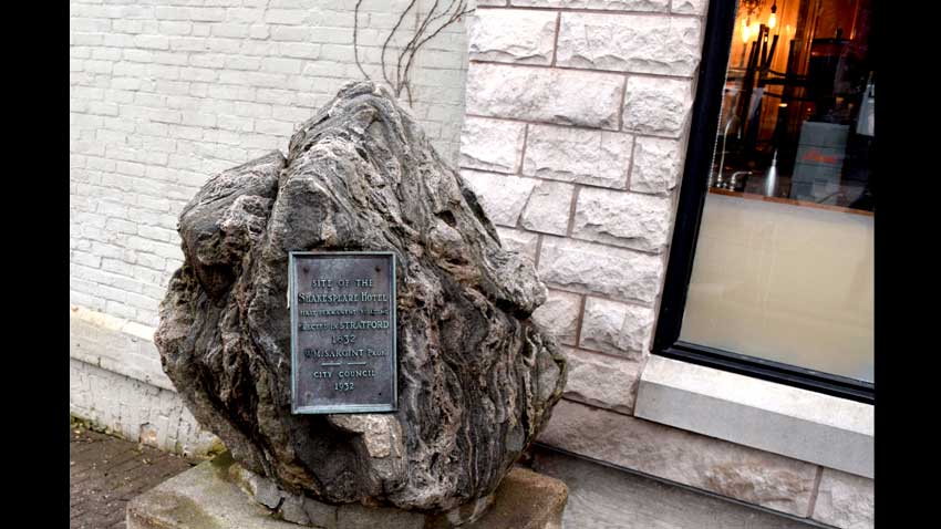 Ghosts of Stratford - Haunted in the Festival City - Site of Shakespeare Hotel