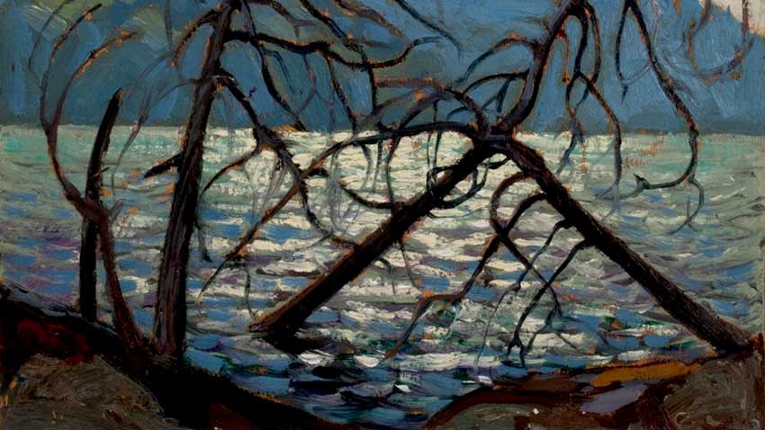 Tom Thomson | Legend & Ghost Story from Canoe Lake, Algonquin - Painting