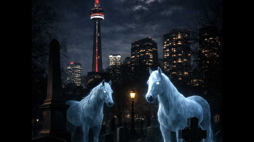 Graves & Ghosts of Toronto’s Victoria Square | Battersby Ghost Horses