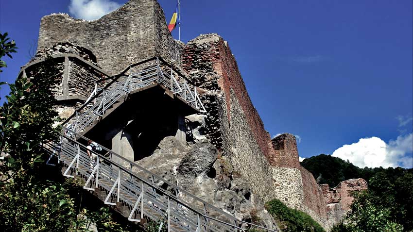 Vlad the Impaler is Dracula | A Real-Life Romanian Leader - Ruins of Poenari Castle