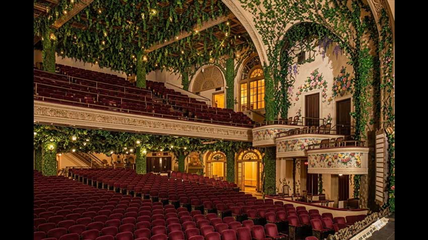 Winter Garden Theatre Toronto drawing of original indoors