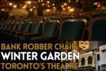 Winter Garden Theatre chairs featuring John Dillinger's Death Chair
